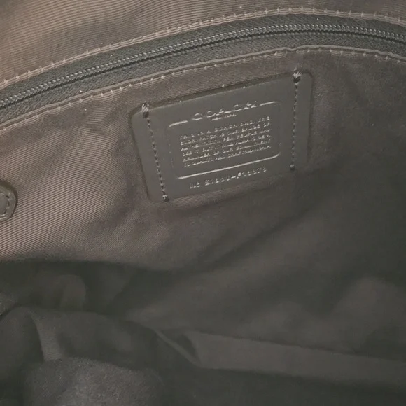 COACH Lexy Shoulder Bag - Metalic Denim F38879 - Picture 5 of 9